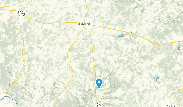 Giddings, Texas Map