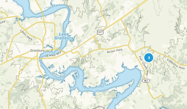 Granbury, Texas Map