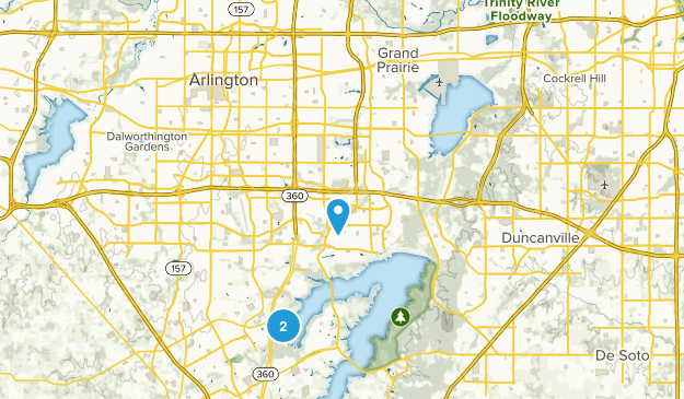 Grand Prairie, Texas Map