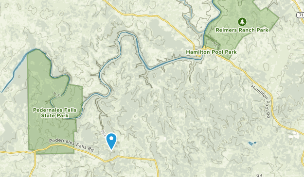 Hammetts Crossing, Texas Map