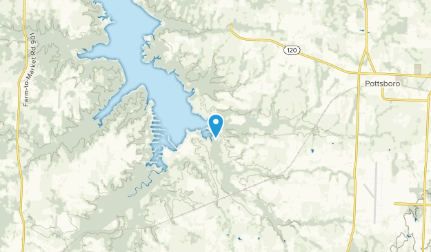 Hanger, Texas Map