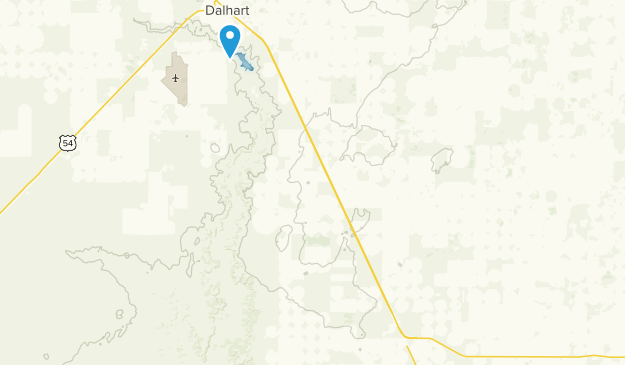 Hartley, Texas Map