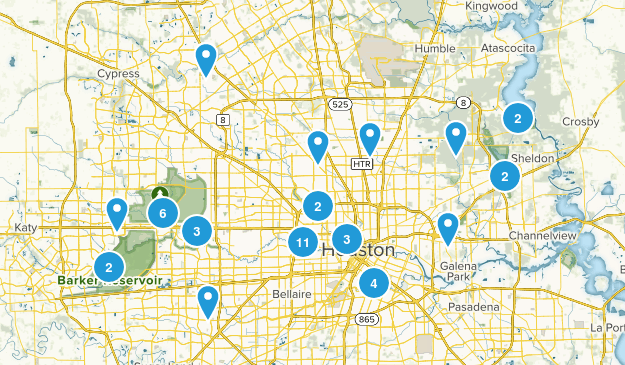 Houston, Texas Map