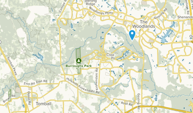 Hufsmith, Texas Map