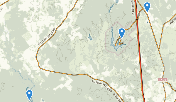 Huntsville, Texas Map