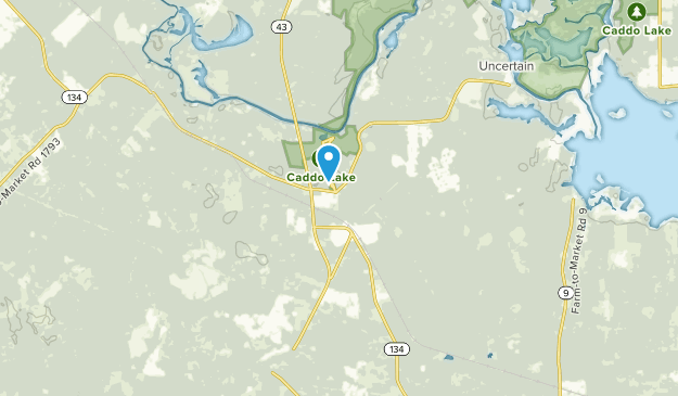 Karnack, Texas Map
