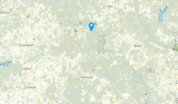 Kennard, Texas Map