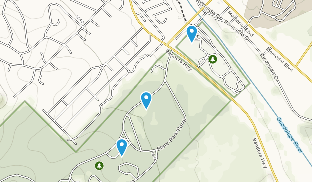Kerrville, Texas Map