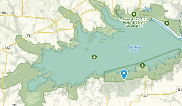 Klondike, Texas Map