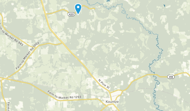Kountze, Texas Map