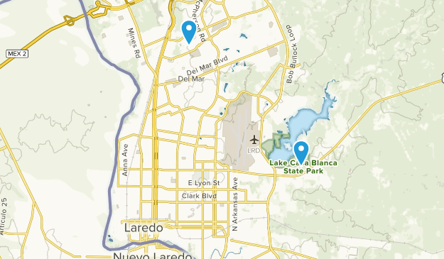 Laredo, Texas Map