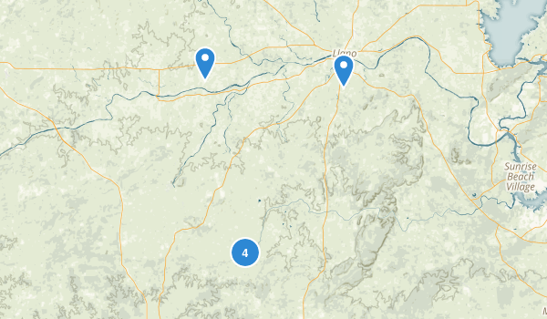 Llano, Texas Map