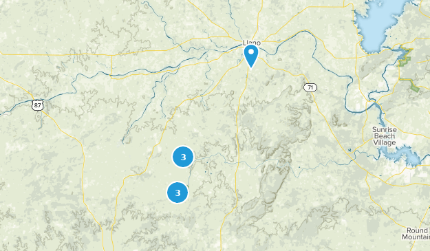 Llano, Texas Map