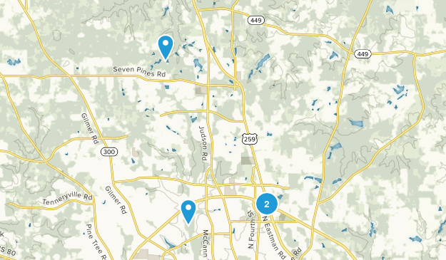 Longview, Texas Map