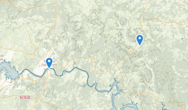 Marble Falls, Texas Map