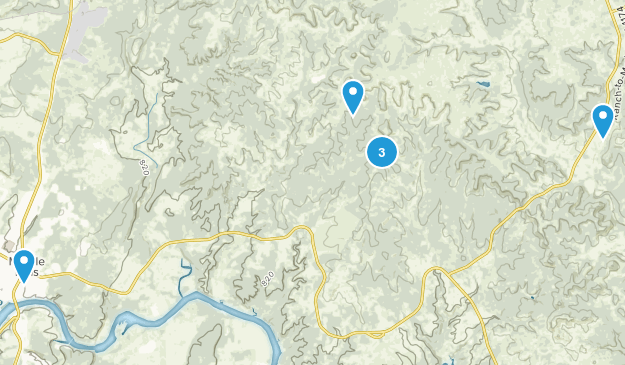 Marble Falls, Texas Map