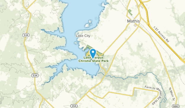 Mathis, Texas Map