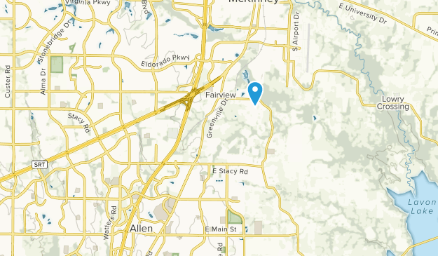 Mc Kinney, Texas Map