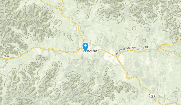 Medina, Texas Map