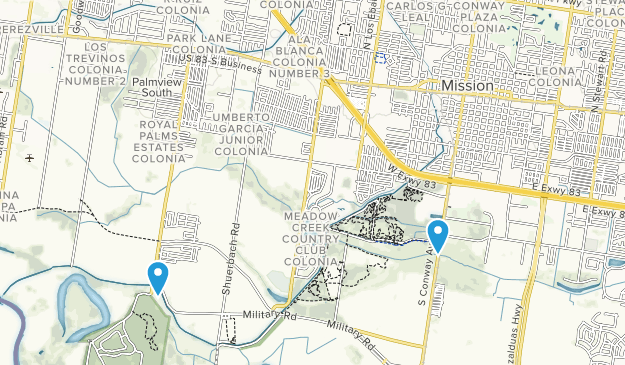 Mission, Texas Map
