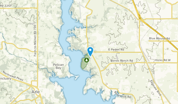 Pecan Acres, Texas Map