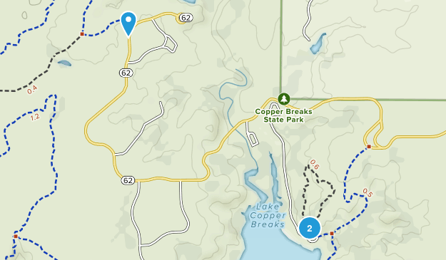 Quanah, Texas Map