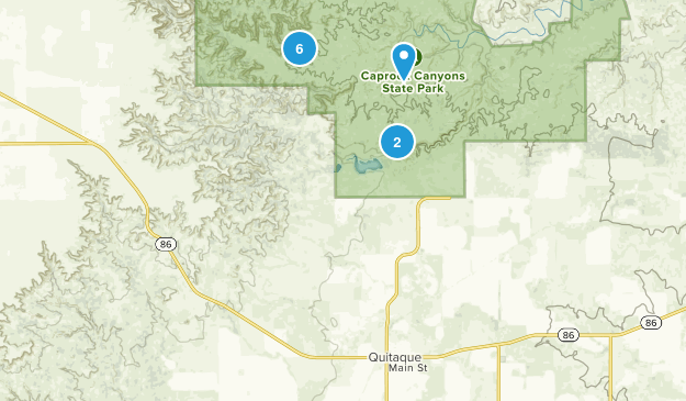 Quitaque, Texas Map