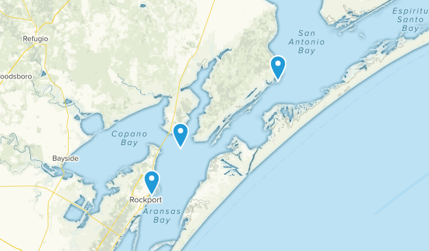 Rockport, Texas Map