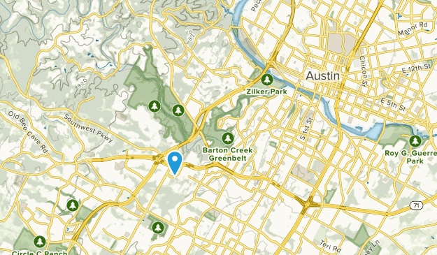 Rollingwood, Texas Map