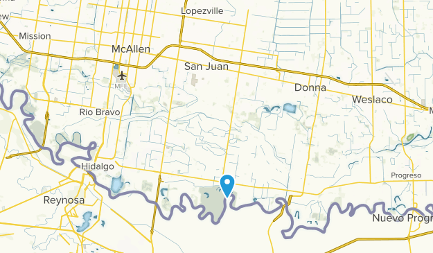 San Juan, Texas Map
