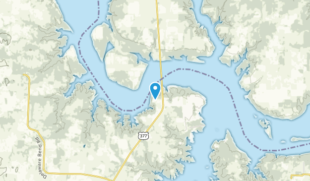 Sherwood Shores, Texas Map