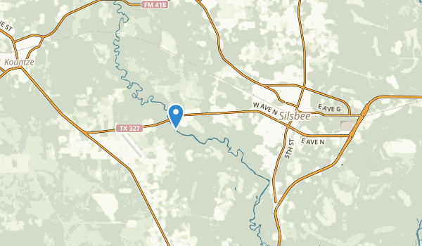 Silsbee, Texas Map