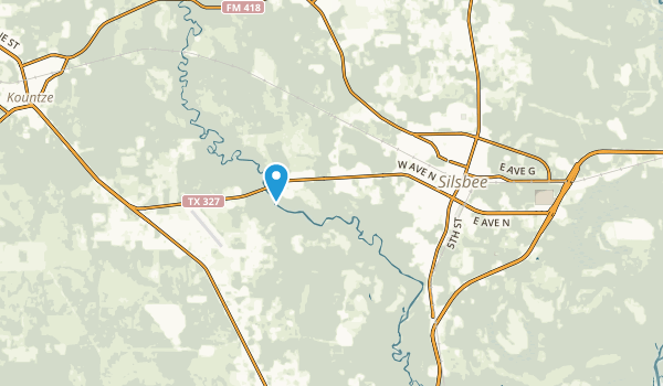 Silsbee, Texas Map