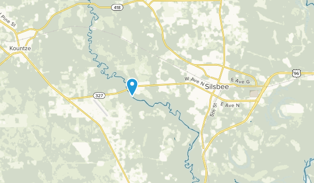 Silsbee, Texas Map