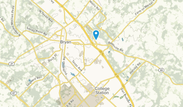 Tejas, Texas Map