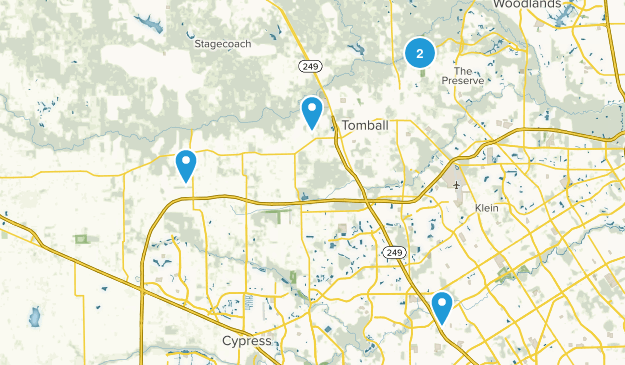 Tomball, Texas Map