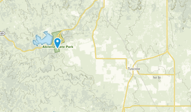 Tuscola, Texas Map