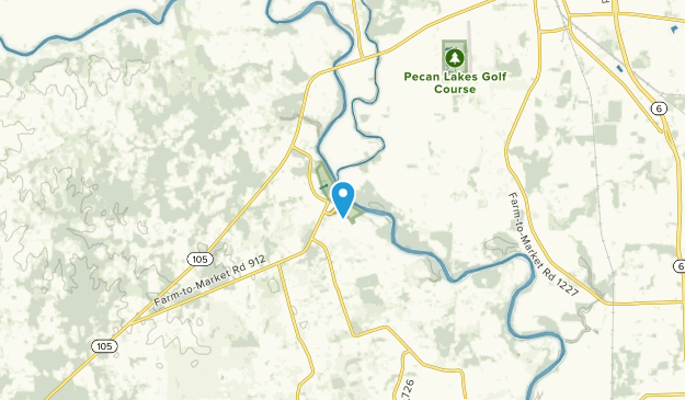 Washington, Texas Map