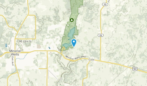Weatherford, Texas Map