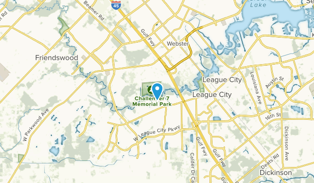 Webster, Texas Map