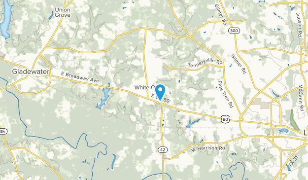 White Oak, Texas Map