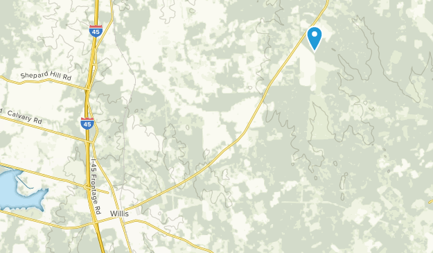 Willis, Texas Map