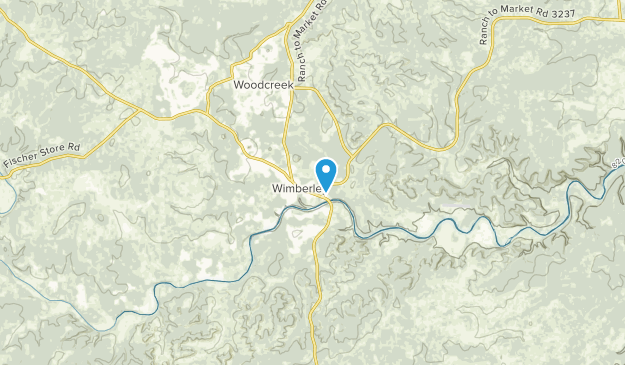 Wimberley, Texas Map