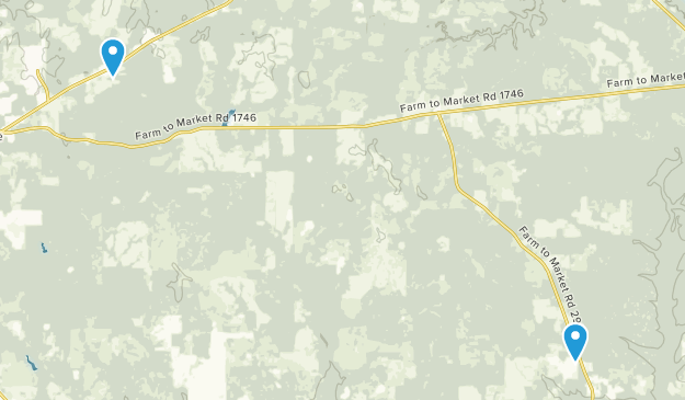 Woodville, Texas Map