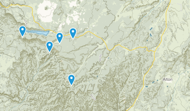Alton, Utah Map