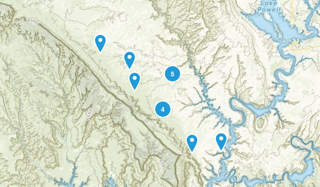 Big Water, Utah Map