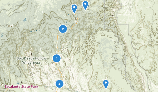 Boulder, Utah Map