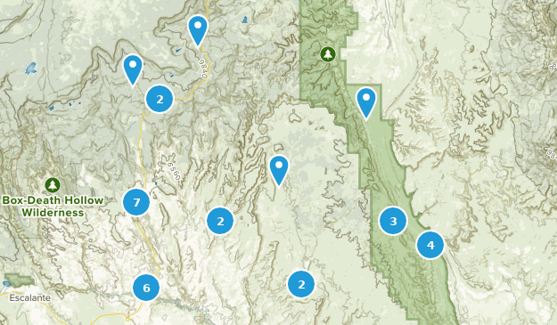 Boulder, Utah Map