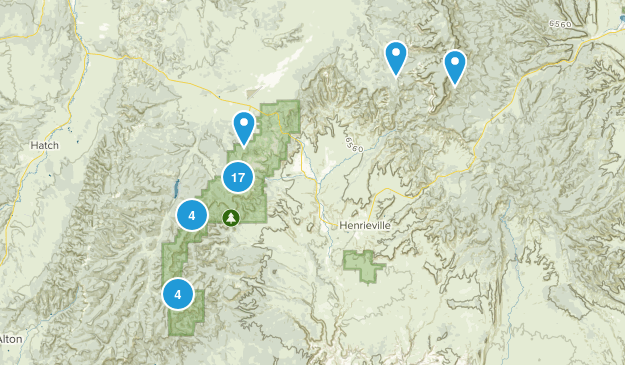 Bryce, Utah Map