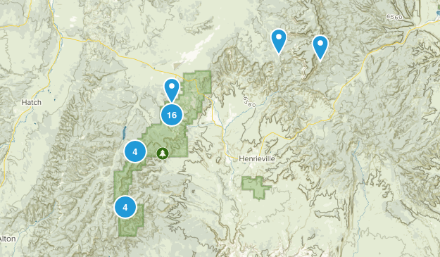 Bryce, Utah Map